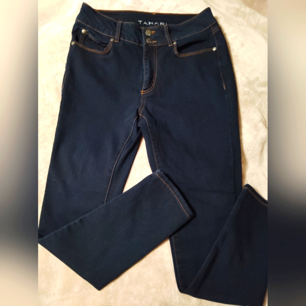 Tahari Women's Blue Jeans